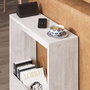 Hanah Home Simpi Mesa Auxiliar Blanco Antiguo